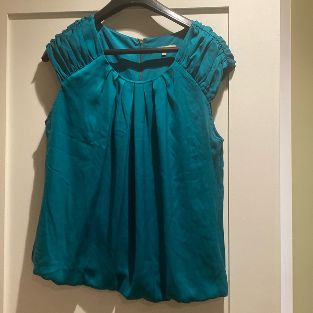 Stunning teal blouse by RW& Co. Size M